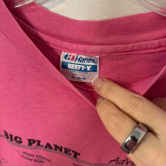 Vintage Virgin Islands map tee // XL - Picture 4 of 5